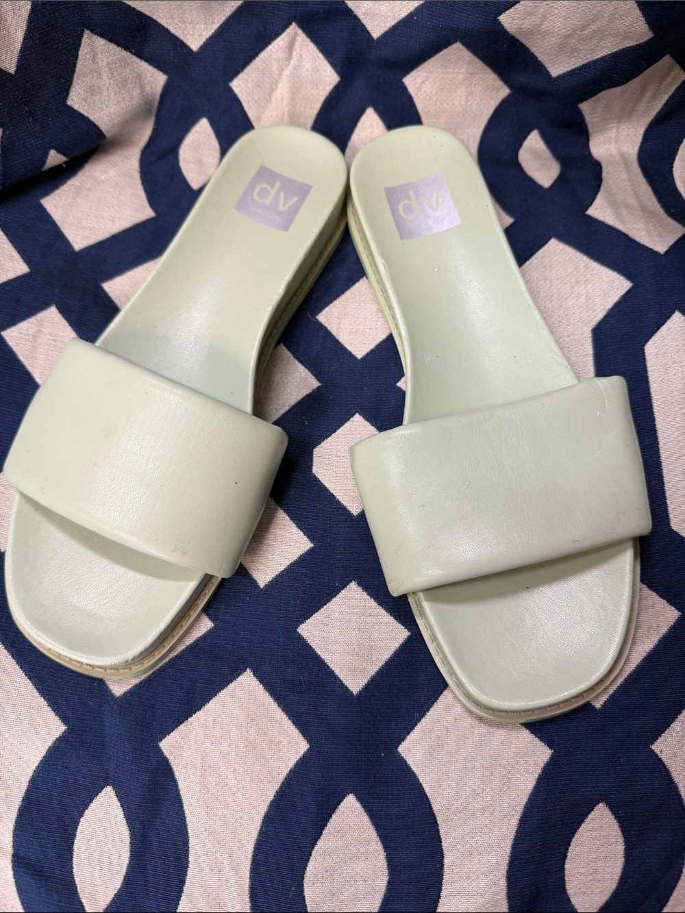 DV by Dolce Vita Pale Mint Slide Mules